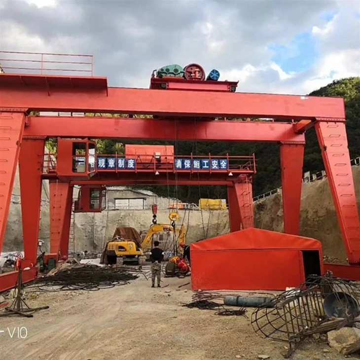 200 Tons Motor Driven Double Girder Gantry Crane