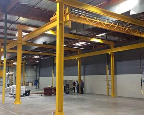 Column Frame Free Standing Over Head Crane（3）