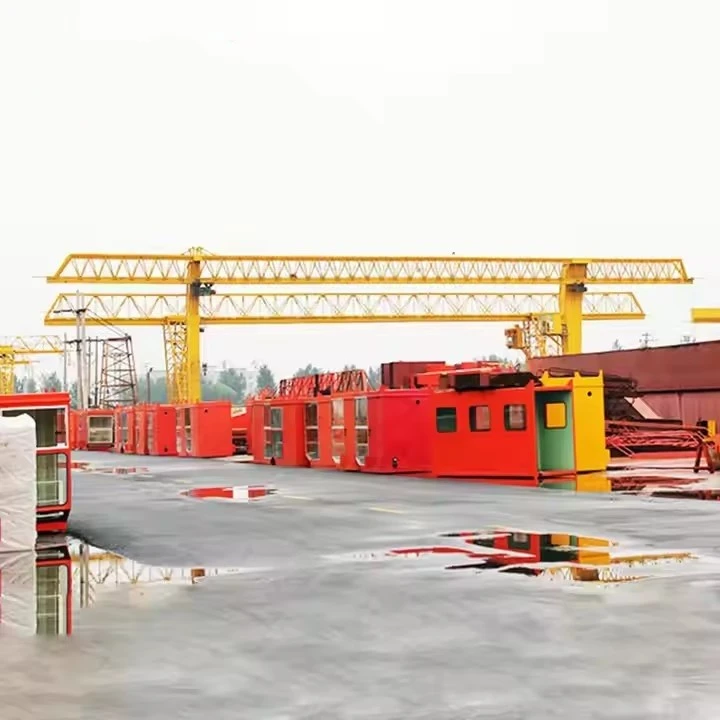 Trussed Mh Type Single Girder Gantry Cranes factory